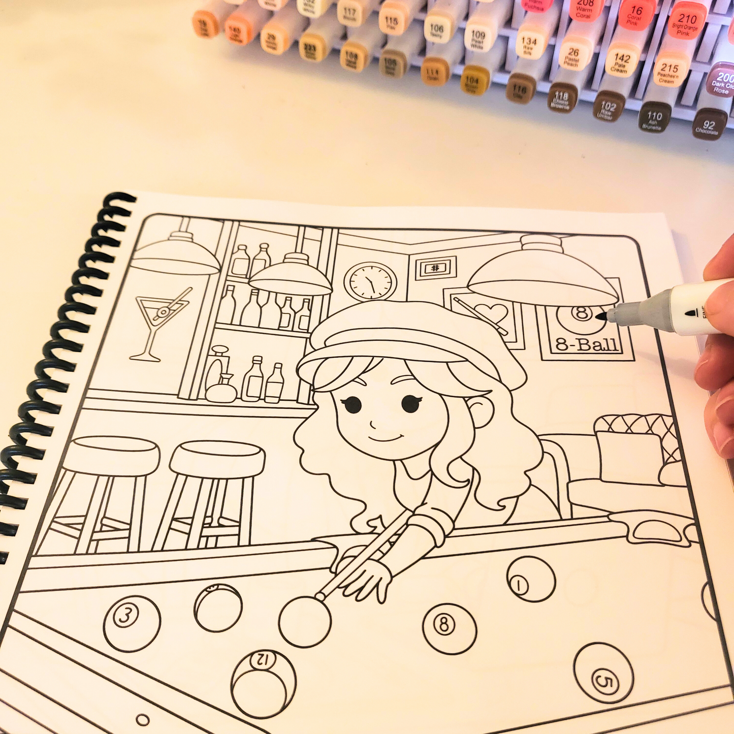 Girl Dayz Mini Action Pack | 3 Fun Coloring Pages (Digital Download)