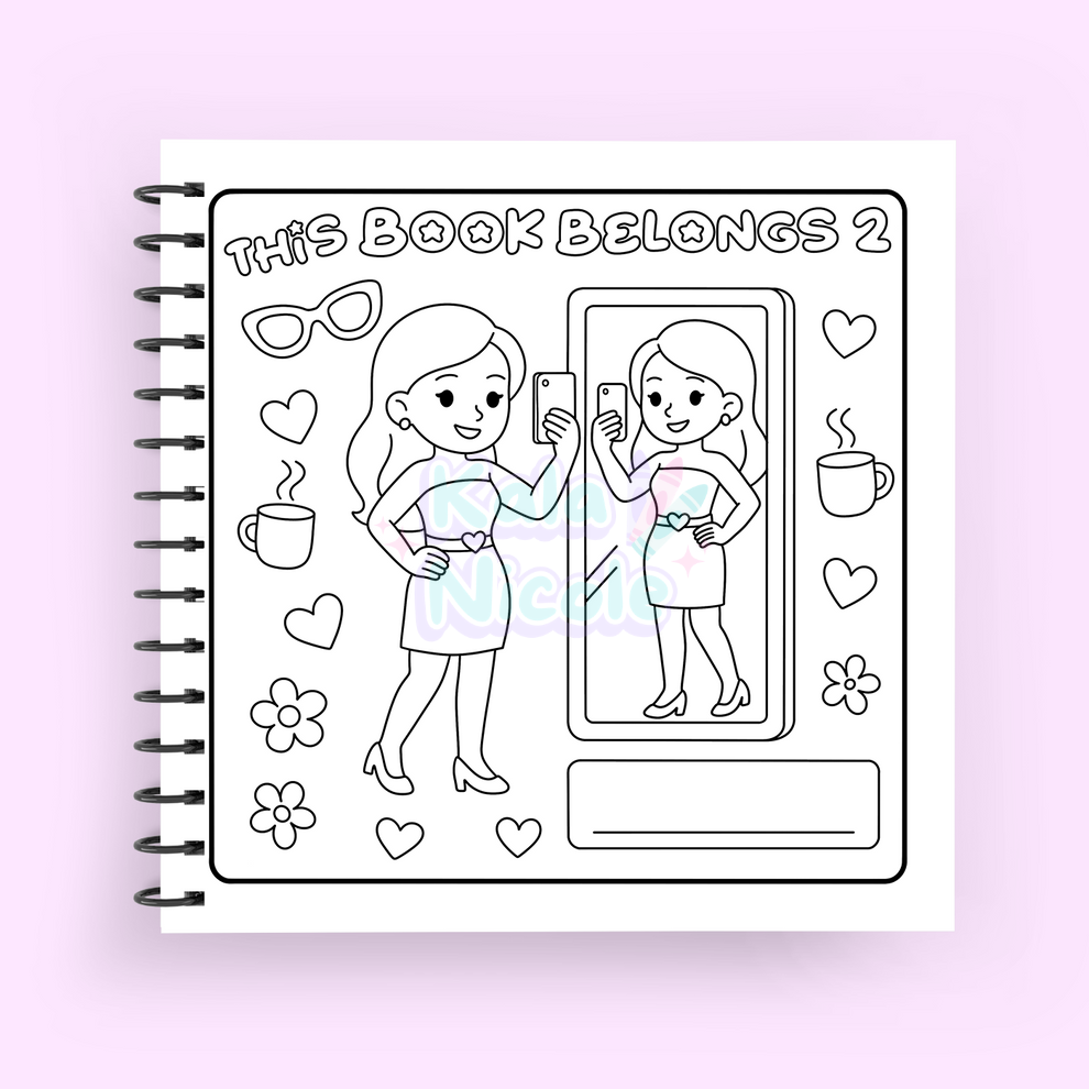Girl Dayz™ Coloring Book