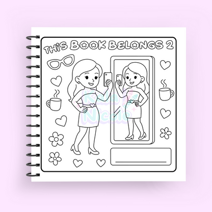 Girl Dayz™ Coloring Book