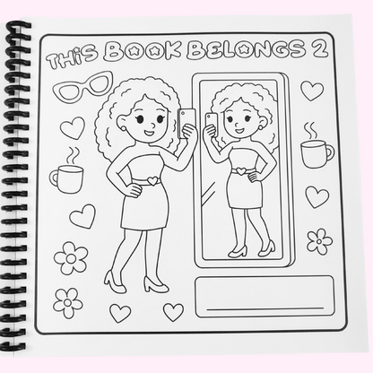Girl Dayz Coloring Book