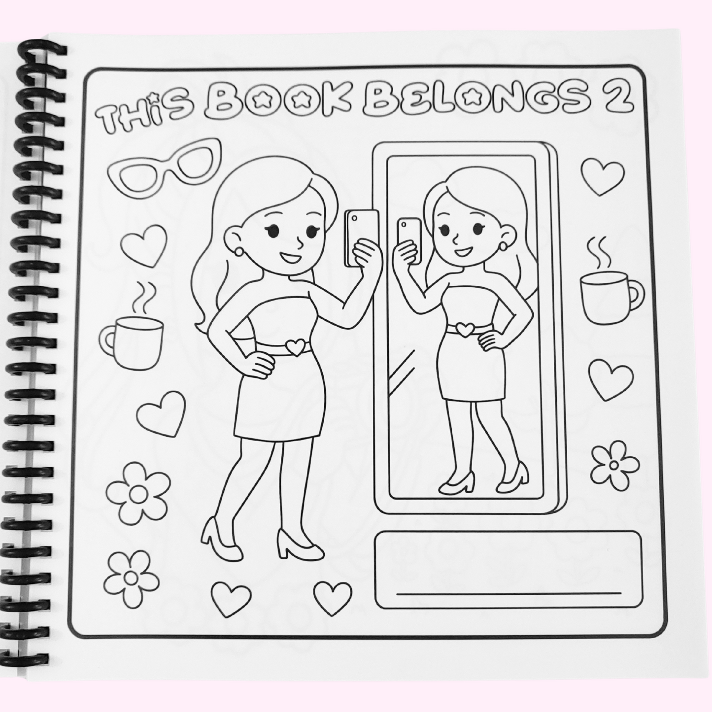 Girl Dayz Coloring Book