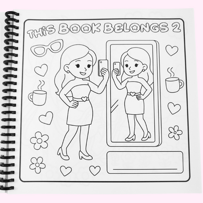 Girl Dayz Coloring Book