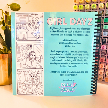 Girl Dayz Coloring Book