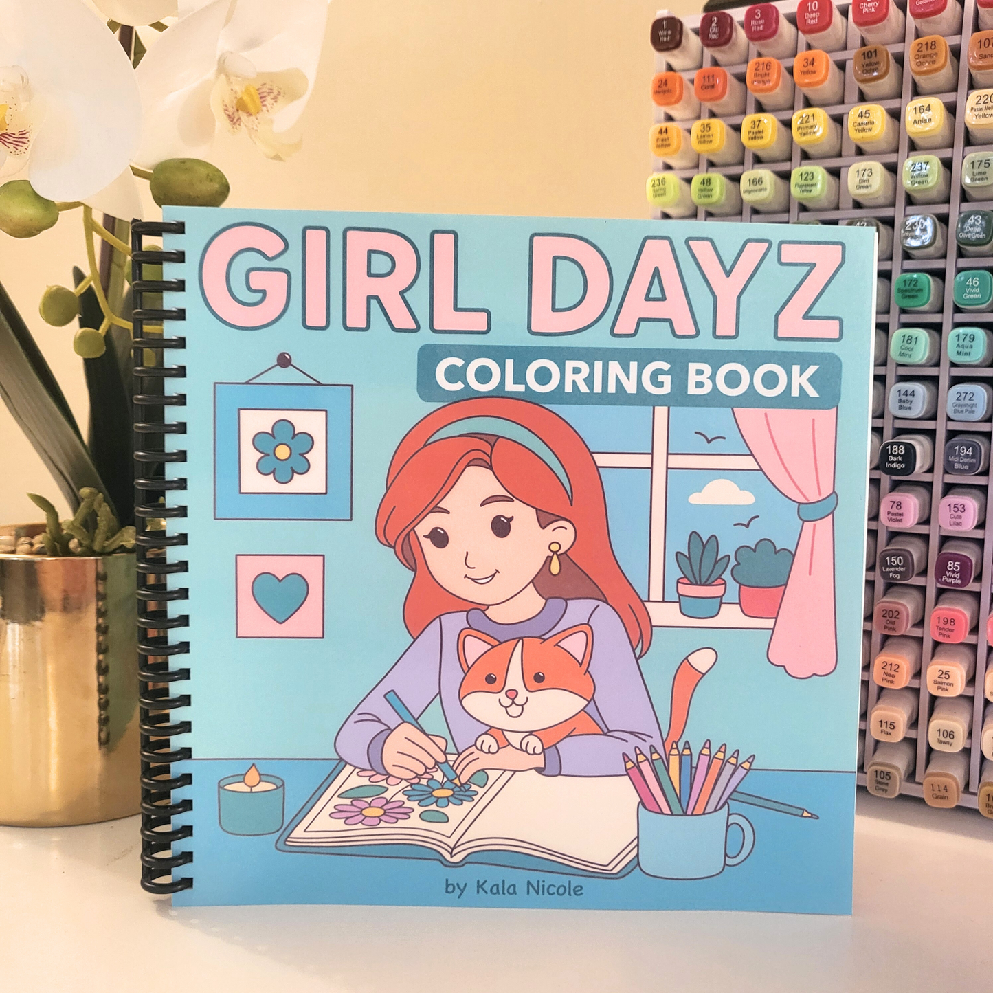Girl Dayz Coloring Book