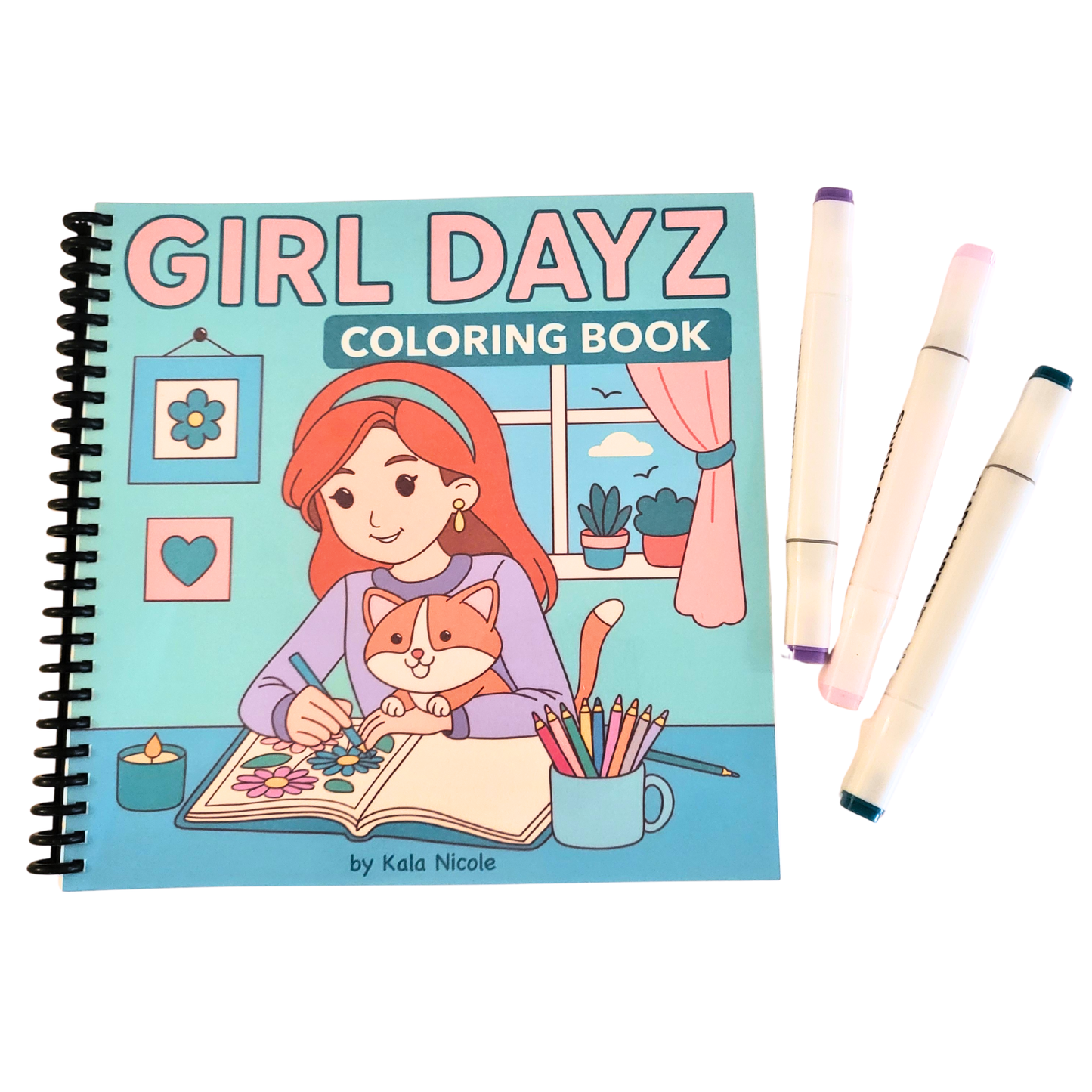 Girl Dayz Coloring Book