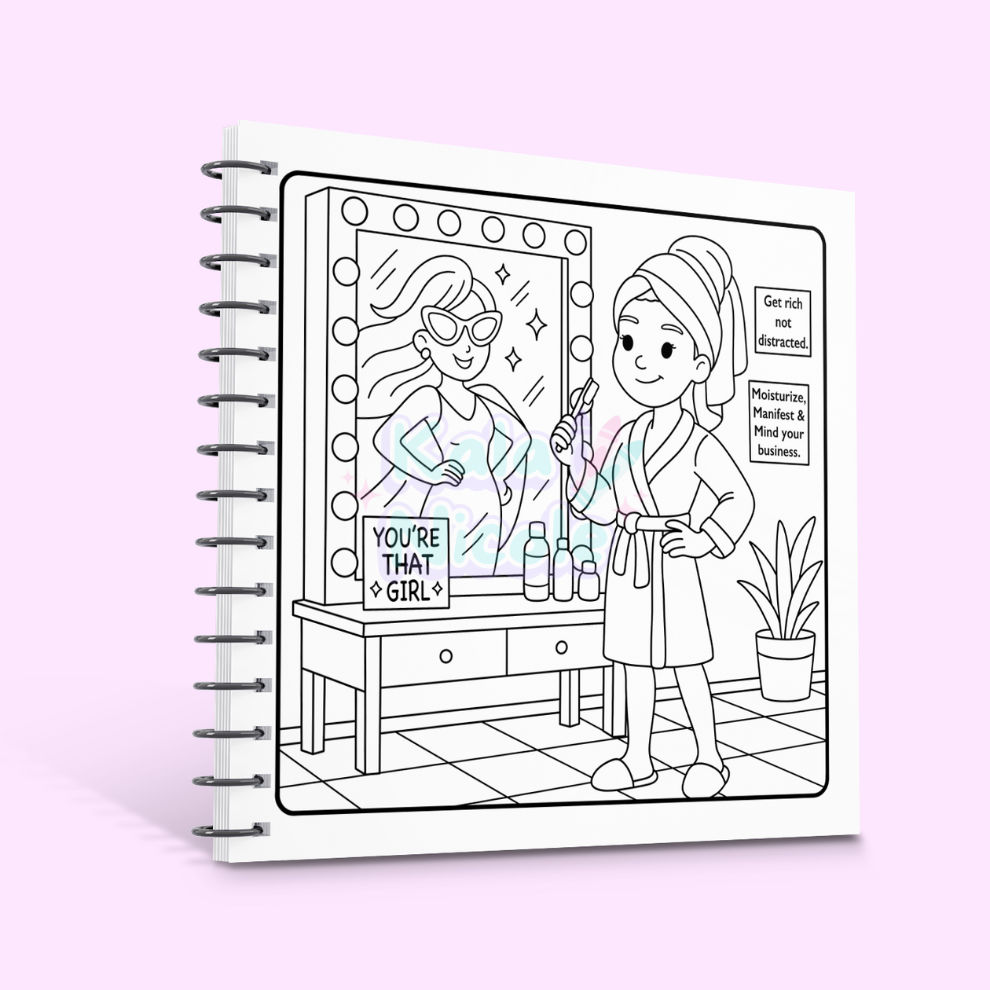Girl Dayz™ Coloring Book