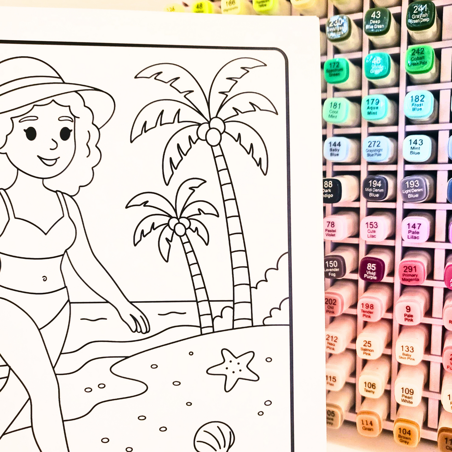 Girl Dayz Coloring Book