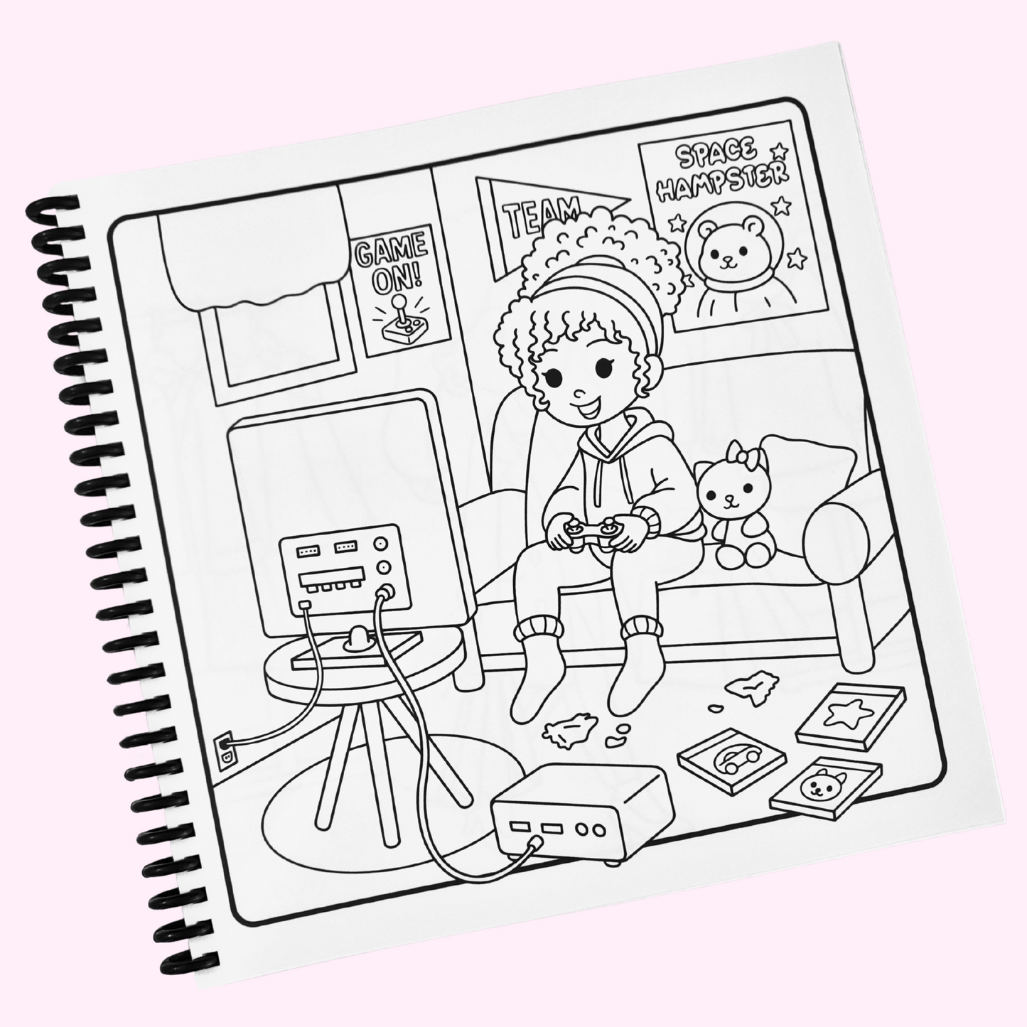 Girl Dayz Coloring Book
