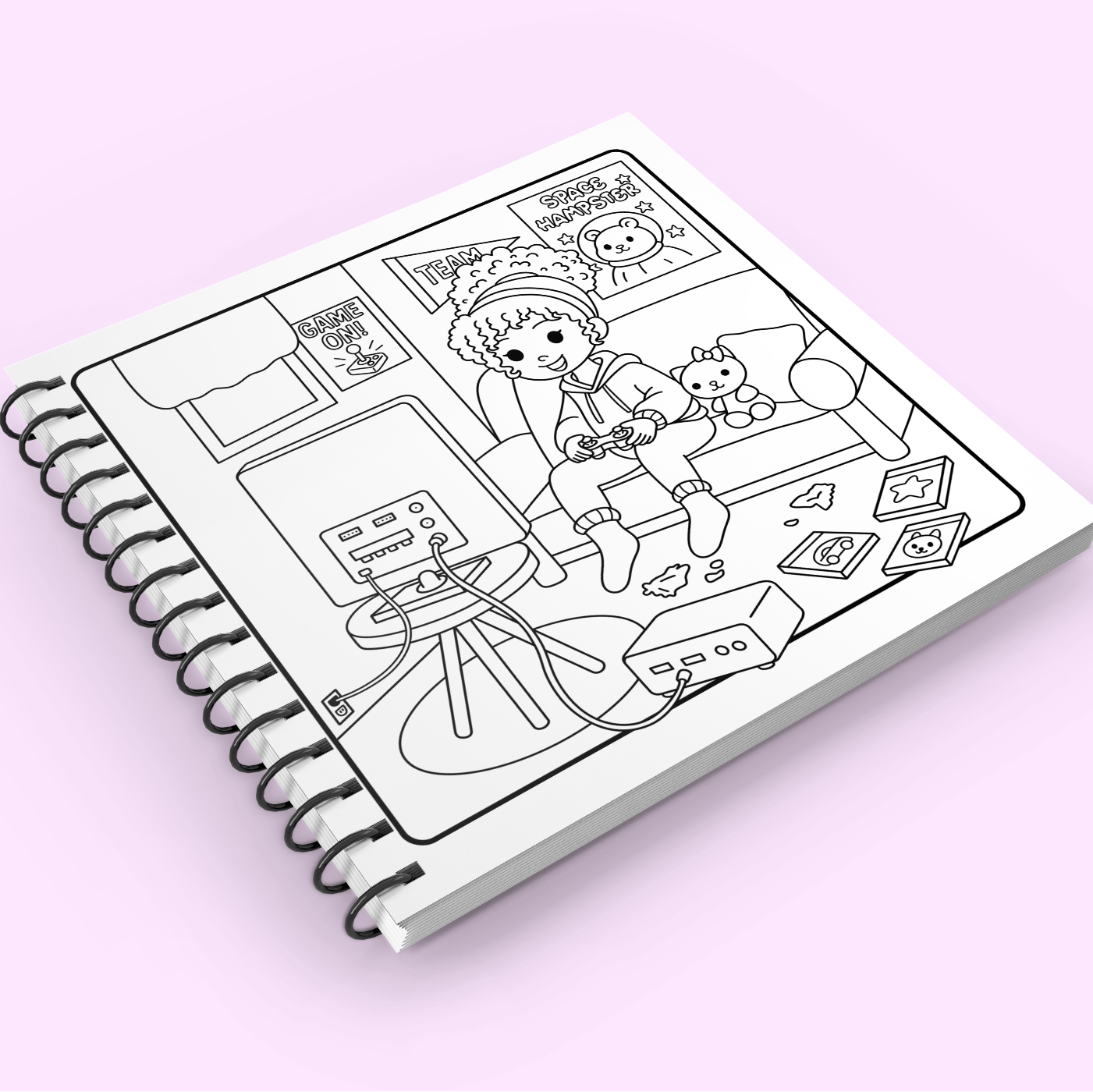 Girl Dayz™ Coloring Book