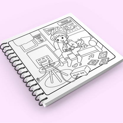 Girl Dayz™ Coloring Book