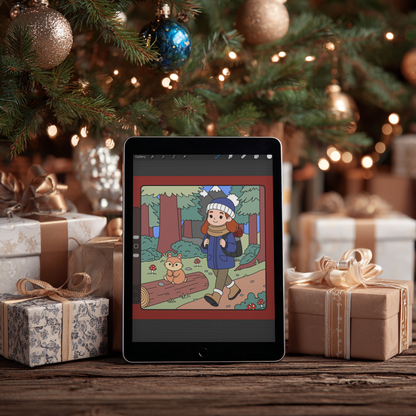 Girl Dayz™ Digital Coloring Book (Instant Download)