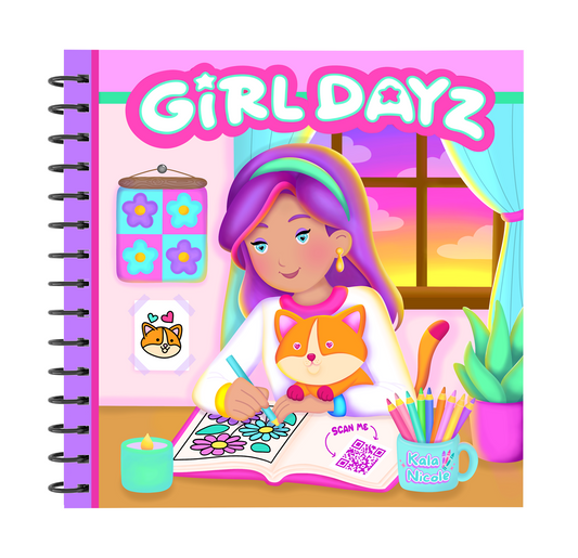 Girl Dayz Coloring Book