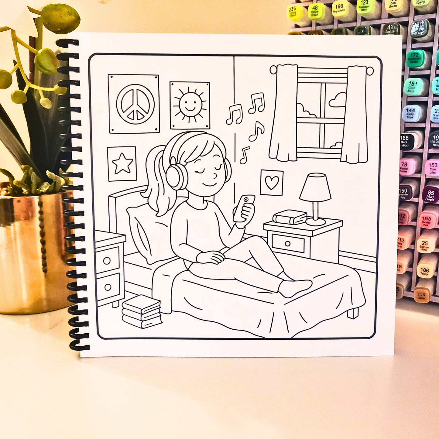 Girl Dayz Coloring Book