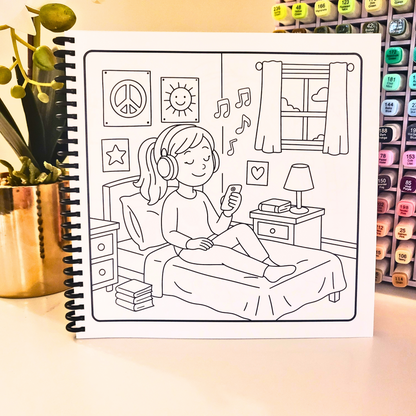 Girl Dayz Coloring Book